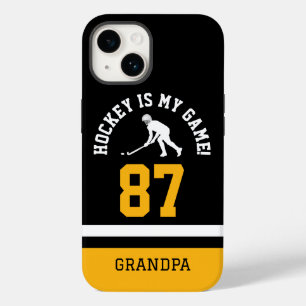 Hockey Is My Game Sports Jersey Team Number Case-Mate iPhone 14 Case