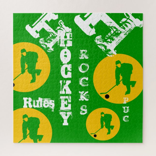 Hockey Jigsaw Puzzle (Vertical)