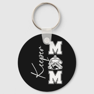 Hockey Keeper Mom Of An Ice Hockey Goalkeeper Mom Keychain