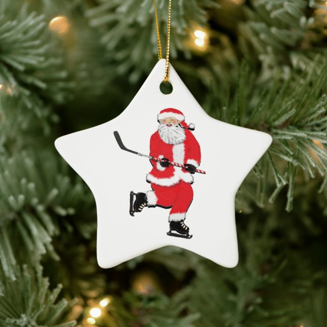 hockey keepsake ornament (Tree)