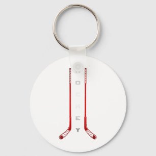 Hockey keychain