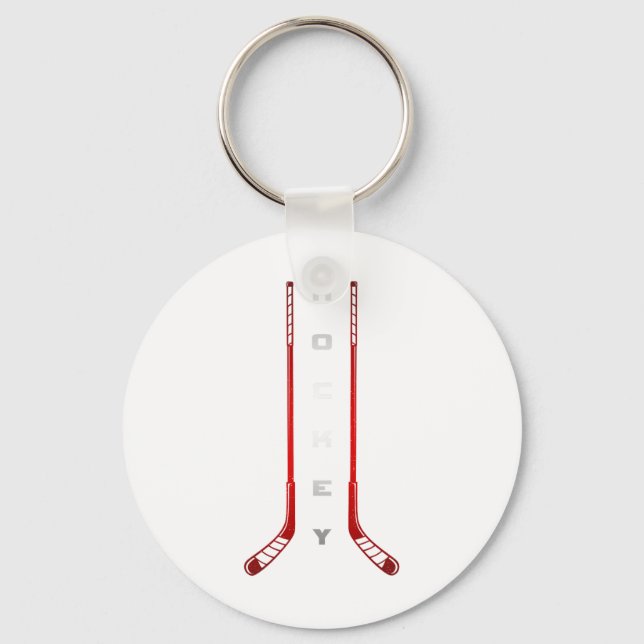 Hockey  keychain (Front)