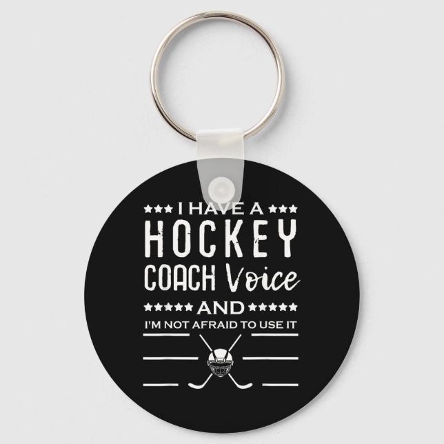 Hockey Keychain (Front)
