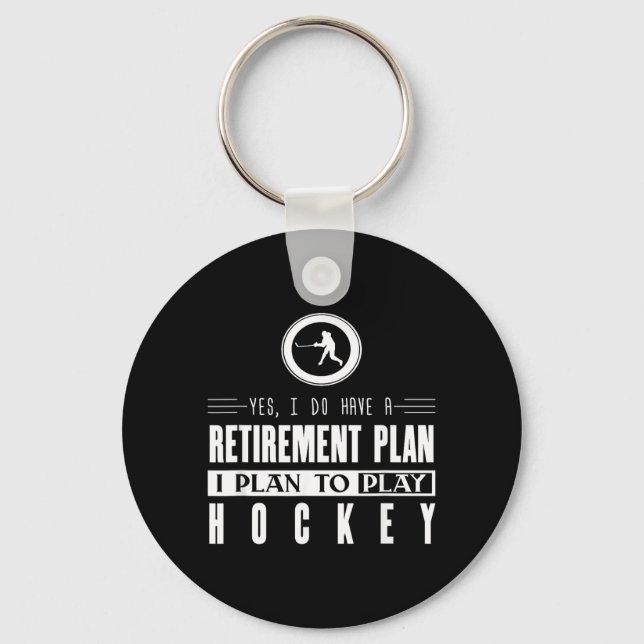 Hockey Keychain (Front)