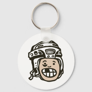 Hockey Kid Keychain