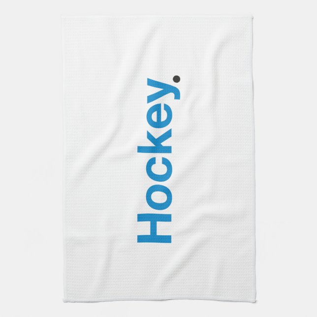 Hockey Kitchen Towel (Vertical)