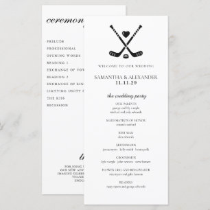 Hockey Love Ceremony Program