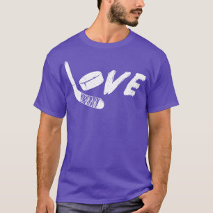 Hockey Love Ice Hockey Player T-Shirt