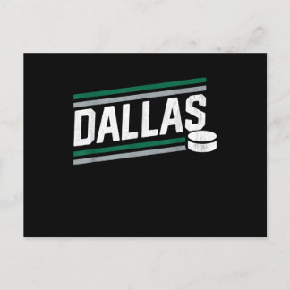 Hockey Lover | Cool Dallas Hockey Power Play Holiday Postcard