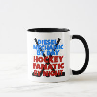 Hockey Lover Diesel Mechanic