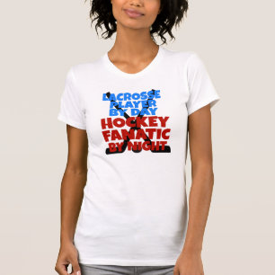 Hockey Lover Lacrosse Player T-Shirt