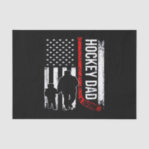 Hockey Lover The American Hockey DAD Tissue Paper