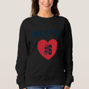 Hockey Mom 5 Heart Sweatshirt