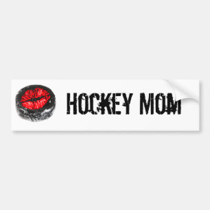 Hockey Mom Bumper Sticker