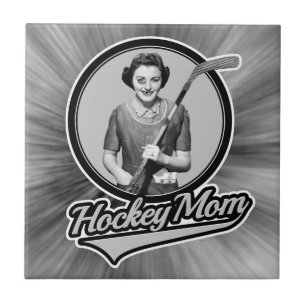 Hockey Mom Ceramic Tile