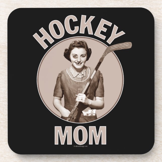 Hockey Mom Coaster (Front)