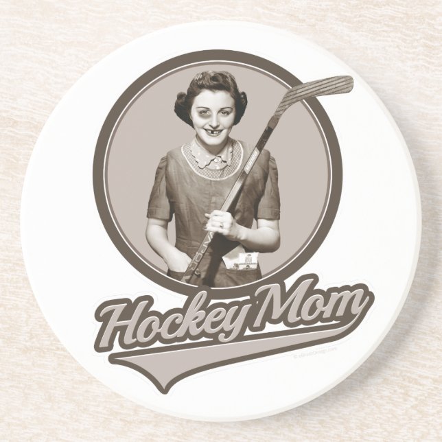 Hockey Mom coaster (Front)