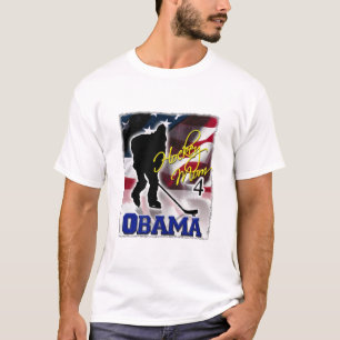 Hockey Mom for Barack Obama, Vote 2008 Elections T-Shirt