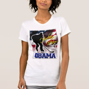 Hockey Mom for Barack Obama, Vote 2008 Elections T-Shirt