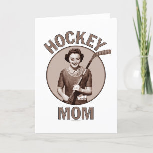 Hockey Mom greeting and notecards