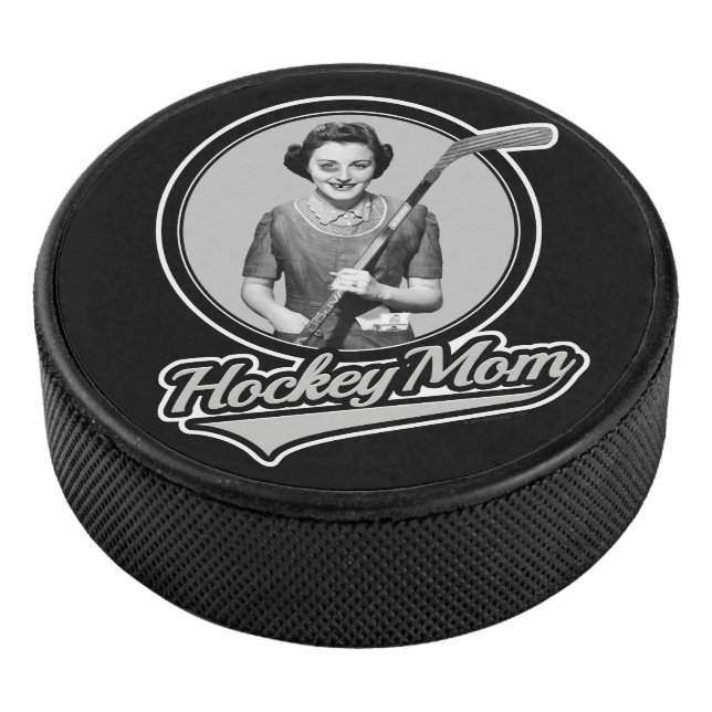 Hockey Mom Hockey Puck (3/4)