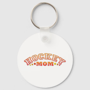 Hockey Mom Keychain