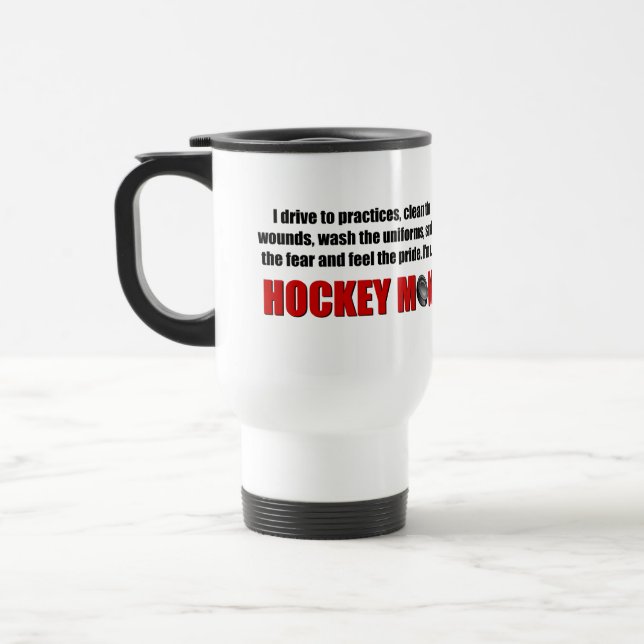 Hockey Mom Personalized Mug (Left)