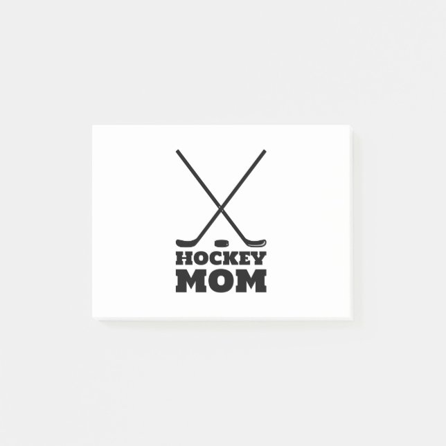 Hockey Mom Post-it Notes (Front)