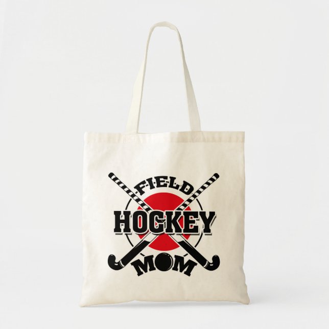 Hockey Mom Tote Bag (Front)