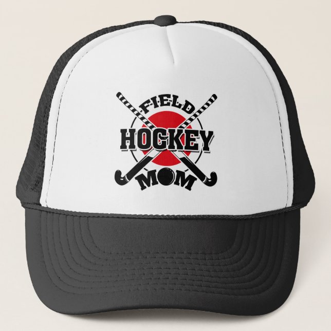 Hockey Mom Trucker Hat (Front)