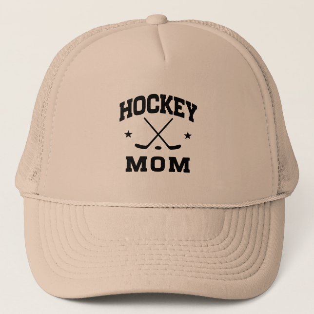 Hockey Mom Trucker Hat (Front)