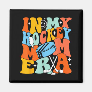 Hockey Mom Vibes Magnet