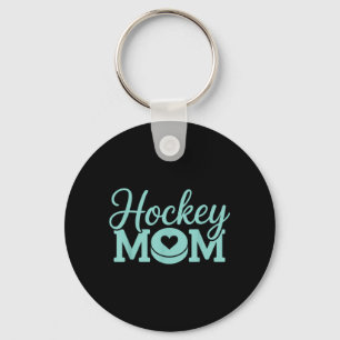 Hockey Mom Women Ice Hockey Player Ice Hockey 1 Keychain