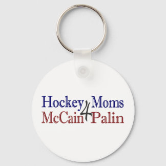Hockey Moms 4 McCain Palin Keychain