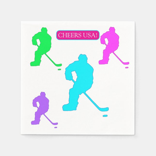  HOCKEY NAPKIN (Front)