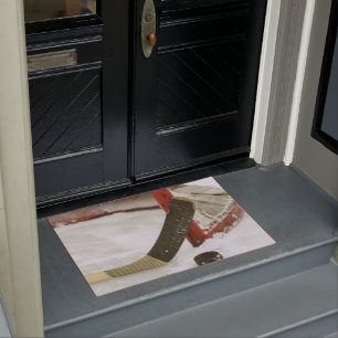 hockey net goal doormat