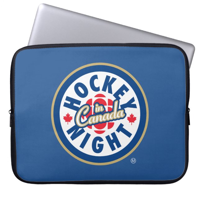 Hockey Night in Canada Logo Laptop Sleeve (Front)
