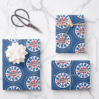 Hockey Night in Canada Logo Wrapping Paper Sheet