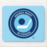 Hockey Night in Canada Retro Logo Mouse Pad<br><div class="desc">The Hockey Night in Canada logo used until 1998. Hockey Night in Canada is the branding used for Canadian television presentations of the National Hockey League. While the name has been used for all NHL broadcasts on CBC Television (regardless of the time of day), Hockey Night in Canada is primarily...</div>