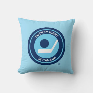 Hockey Night in Canada Retro Logo Throw Pillow