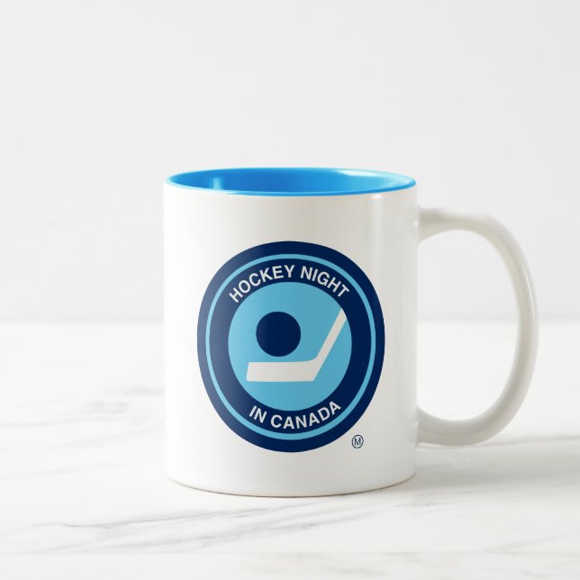 Hockey Night in Canada Retro Two-Tone Coffee Mug (Right)