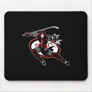 Hockey Ninja Mouse Pad