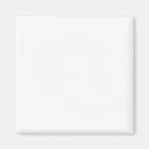 Hockey Number 5 Jersey Funny Hockey Player Game Da Magnet