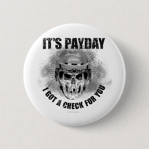 Hockey Payday 2 Inch Round Button