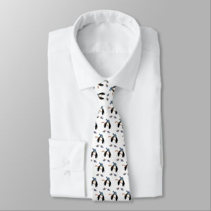 Hockey Penguin Tie