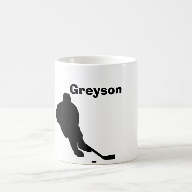 "Hockey" Personalized Mug (Center)