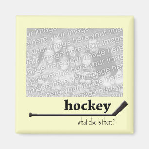 Hockey Photo Magnet