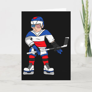 Hockey Player Hockey Lovers  Card