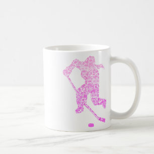 Hockey Player Ice Hockey Youth Girls Women Kids Coffee Mug