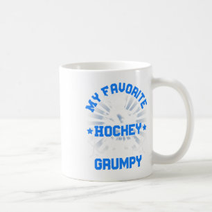Hockey Player Ice My Favorite Hockey Player Calls Coffee Mug